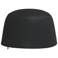 vidaXL Housse de chaise œuf suspendue noir Ø 190x115 cm oxford 420D
