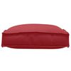 vidaXL Coussin 6 pcs Bordeaux 40 x 40 x 8 cm Tissu Oxford