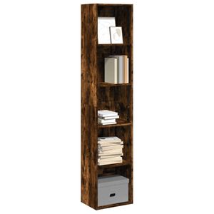 vidaXL Biblioth&egrave;que ch&ecirc;ne fum&eacute; 40x30x189 cm bois d'ing&eacute;nierie