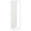 vidaXL Portant de bois chauffage blanc 25x25x100 cm