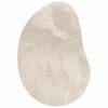 vidaXL Tapis HUARTE Beige 160 x 230 cm Polyester