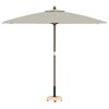 vidaXL Pied de parasol Gris Clair Pierre 45 x 45 x 40 cm Béton