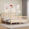 vidaXL Cadre de lit sans matelas 160x200 cm bois massif de pin