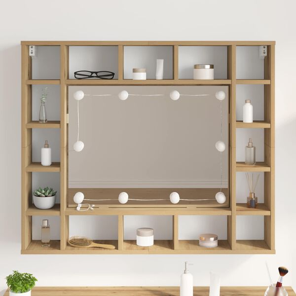 vidaXL Lampes miroir Blanc 4.5 x 4.5 x 4.8 cm Plastique