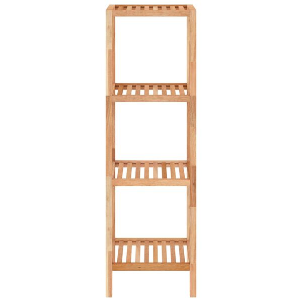 vidaXL Étagère de salle de bain 36x36x112 cm Bois massif de noyer