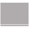 vidaXL Auvent R&eacute;tractable Gris clair 400 &times; 300 cm Tissu et M&eacute;tal