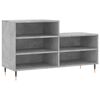 vidaXL Armoire &agrave; chaussures Gris b&eacute;ton 102x36x60 cm Bois d'ing&eacute;nierie