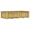 vidaXL Jardini&egrave;re sur&eacute;lev&eacute;e 196x100x50 cm Bois de pin impr&eacute;gn&eacute;