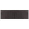 vidaXL Tapis rectangulaire marron fonc&eacute; 60x200 cm bambou