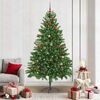 vidaXL Sapin de No&euml;l avec 300 LED avec support Vert 210 cm PE