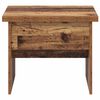 vidaXL Table basse Bois Ancien 55 x 54,5 x 45 cm Bois d'ing&eacute;nierie