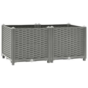 vidaXL Lit sur&eacute;lev&eacute; 80x40x38 cm Polypropyl&egrave;ne