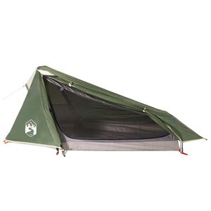 vidaXL Tente de camping tunnel 1 personne vert imperm&eacute;able