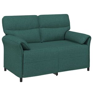 vidaXL Canap&eacute; 100% polyester, cadre en m&eacute;tal, MDF, Contreplaqu&eacute;