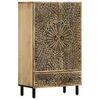 vidaXL Buffet 60x33x100 cm bois de manguier massif
