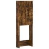 vidaXL Armoire de toilette BREDA Ch&ecirc;ne fum&eacute; 66 x 25,5 x 190 cm