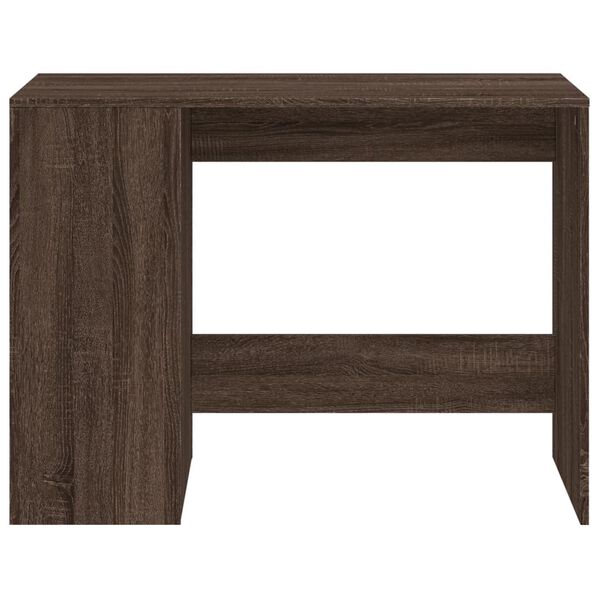 vidaXL Bureau ch&ecirc;ne marron 102x50x75 cm bois d'ing&eacute;nierie