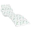 vidaXL Coussin de chaise longue motif de feuilles tissu oxford