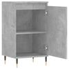 vidaXL Buffets 2 pcs gris b&eacute;ton 40x35x70 cm bois d'ing&eacute;nierie
