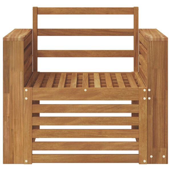 vidaXL Ensemble de canap&eacute;s d'ext&eacute;rieur Naturel 79 x 63 x 73 cm