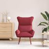 vidaXL fauteuil Bordeaux 69 x 74 x 93 cm Cuir artificiel