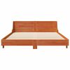 vidaXL Cadre de lit sans matelas cire marron 140x190cm bois pin massif