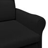 vidaXL fauteuil Noir 76 x 94 x 102 cm tissu
