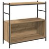 vidaXL &Eacute;tag&egrave;re 80 x 30 x 78,5 cm Bois d'ing&eacute;nierie Ch&ecirc;ne artisanal