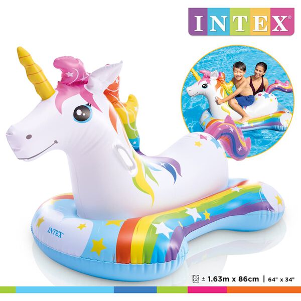 Intex Licorne à chevaucher 163x86 cm