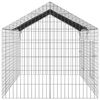 vidaXL Cage pour lapins Argent 400 x 78 x 78 cm Acier galvanis&eacute;