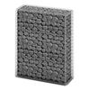 vidaXL Panier de gabion avec couvercle Fil galvanis&eacute; 100 x 80 x 30 cm
