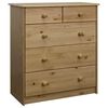 vidaXL Commode 75x35x80,5 cm Bois de pin solide