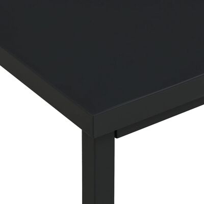 vidaXL Bureau industriel avec tiroirs Noir 105x52x75 cm Acier