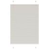 vidaXL Store pliss&eacute; gris clair 90x150 cm largeur du tissu 89,4 cm