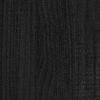 vidaXL Jardini&egrave;res 2 pcs Noir 200x31x31 cm Bois de pin massif