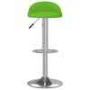 vidaXL Tabouret de bar Vert Similicuir