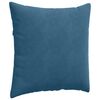 vidaXL Coussins de canap&eacute; 2 pcs Bleu 80 x 80 cm