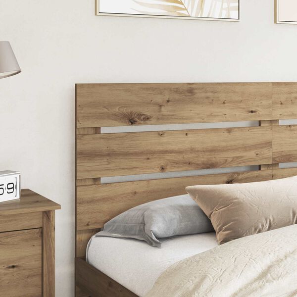 vidaXL T&ecirc;te de lit Ch&ecirc;ne artisanal 200 cm Bois d'ing&eacute;nierie