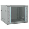 vidaXL Armoire r&eacute;seau avec stockage Gris 60 x 60 x 50 cm Acier
