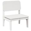 vidaXL Chaises de jardin lot de 2 blanc 60x52,5x72 cm bois massif pin