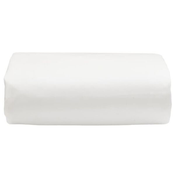vidaXL B&acirc;che blanc 2,5x3,5 m 650 g/m&sup2;