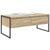 vidaXL Table basse Sonoma 100 x 46 x 40 cm Bois d'ing&eacute;nierie
