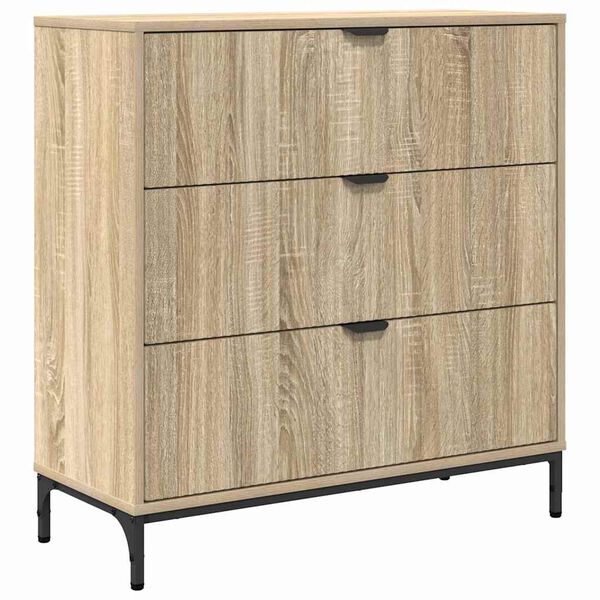 vidaXL Buffet Chêne sonoma 79,5 x 33 x 82 cm Bois d'ingénierie