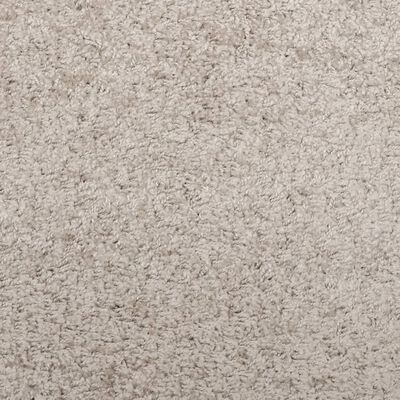 vidaXL Tapis shaggy PAMPLONA poils longs moderne beige Ø 240 cm