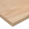 vidaXL Marches d'escalier 4pcs non trait&eacute; 110x25x2cm bois ch&ecirc;ne massif