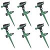 vidaXL Arroseurs à impulsion de jardin 6 pcs