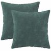 vidaXL Housse de coussin 2 pcs HEERLEN Bleu marine 30 x 30 cm