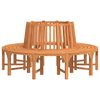 vidaXL Banc de tour d'arbre rond &Oslash;208 cm bois massif eucalyptus