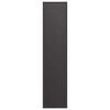 vidaXL Portant de bois chauffage noir 50x23x100 cm