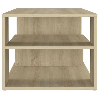 vidaXL Table basse chêne sonoma 100x50x40 cm bois d'ingénierie